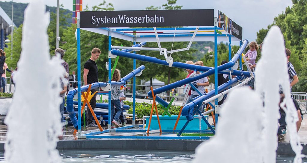 Agentur Tigertatze - Event Modul - Systemwasserbahn - 01